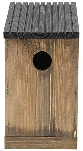 Mtlavishness Vogelnester aus Holz, wetterfester Nistkasten für Vögel, langlebig und schützend, aus Kiefernholz, ideal für Garten, Außenbereich und Dekoration