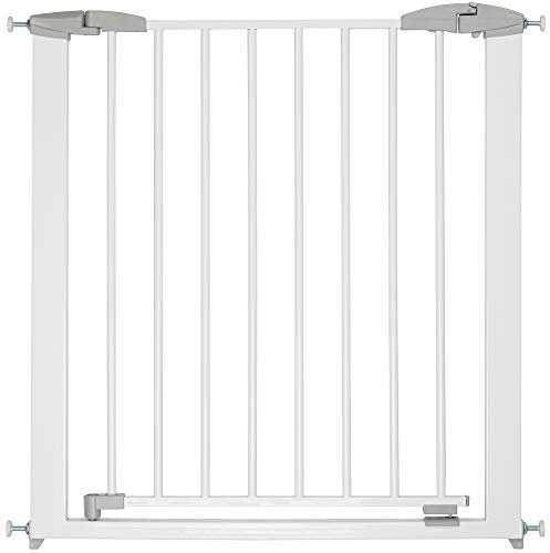 ib style® YAEL Treppengitter | Türschutzgitter | Klemmgitter | Kein Bohren | 87-95,5 cm