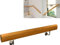 ybaymy 100CM Wooden Handrail Complete Set Staircase Handrail Wood Banister Anti-Slip Stair Railing with Metal Bracket Fitting for Indoor Outdoor Elderly Children Loft Safety Stairway Support Rods
