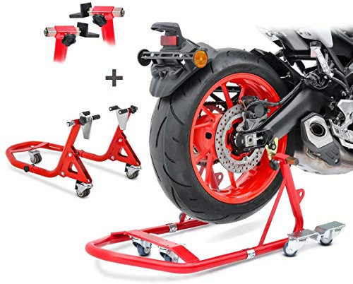 Set Montageständer hinten vorne für Aprilia RS 660 VMR rot