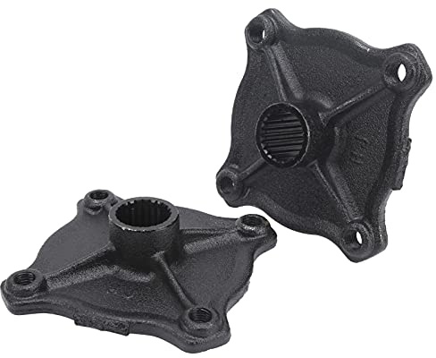 radnabe quad 4 loch,2 Stück 23 Zahn Spline 4-Bolzen Hinterrad-Achse Stahllegierung Rad Hinterachsnabe Ersatz für Quad Bike ATV Dune Go Kart