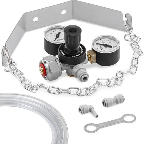 Sodaduck® Co2 Druckminderer kompatibel mit Quooker Cube - Kohlensäure-Druckregler zum Umrüsten auf handelsübliche CO₂ Flasche (2-10 kg) [HOHE KOSTENERSPARNIS]