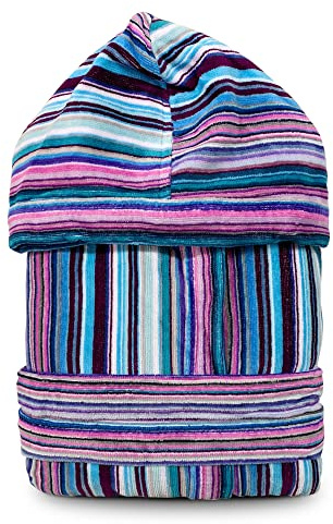 Nada Home Accappatoio Donna in Spugna Cinigliata 100% Cotone con Cappuccio – Morbido, Assorbente ed Elegante – Idea Regalo