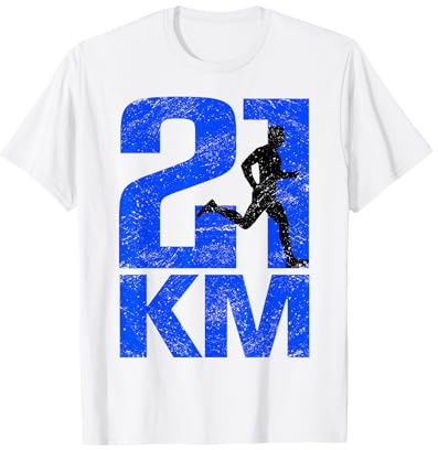 Halbmarathon: 21 Kilometer - Laufen - Joggen T-Shirt