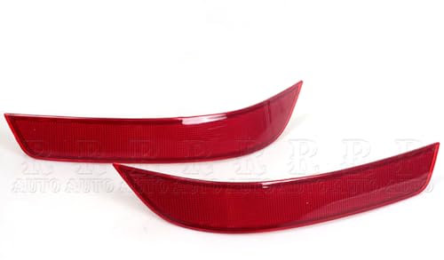 Nebelschlussleuchte,RüCkleuchten Hinten Stoßstange Bremslicht Reflektor Warnung Bremsleuchte Passend for Mercedes-Benz W164 FL X164 GL350 GL450 GL550 2008-2010 1648201074(1Pair)