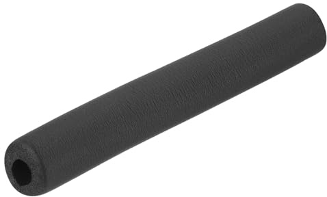 QUARKZMAN 0.25m Rohrisolierung Schaumstoff, Durchmesser 16mm Isolierstärke 9mm Heizungsrohr Verkleidung für Fitnessgeräte, Rohre, Handhaben (Schwarz)