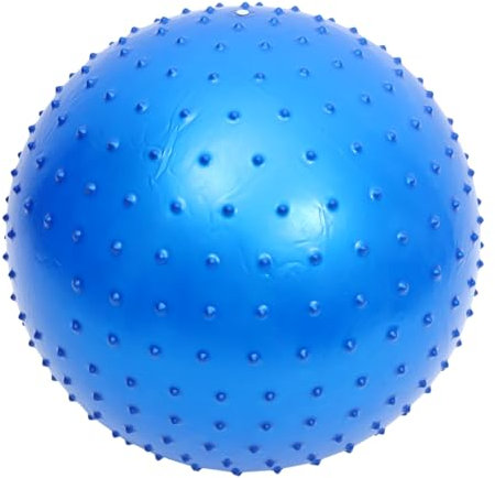 COSMEVIVI Yoga Ball Für Schwangere Fitness Ball Zur Linderung Von Rückenschmerzen Für Krafttraining Yoga Tragbar Und Vielseitig Einsetzbar Blau