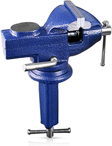 KXAOXGRC Tornillo de Banco para taladradora.,Mesas giratorias Tornillos Tornillos Multifuncional Mini Banco Abrazadera Tornillos Tornillos(Blue)