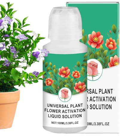 Fertilizzante per Fiori,Fertilizzante Liquido 100ml - Giardino Per Piante in Vaso Fiori Orchidee Interni Esterni Prato Fattoria