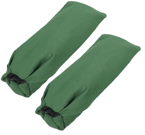 Ipetboom Bolsas de Arena Reutilizables de Lona 2 Unidades 70 X 28 CM Sacos Rellenables para Control de Inundaciones Barreras Flexibles para Puertas Garajes y Protección contra Lluvia