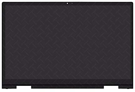FTDLCD® 15.6 Inch Replacement for HP Envy x360 15-ee 15-ee0xxx 15-ee0000 Series FHD IPS LED LCD Touch Screen Digitizer Assembly With Bezel