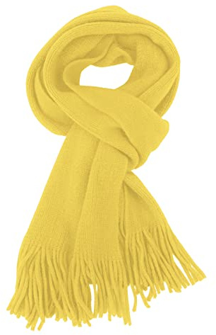 TopTie Winterschal Damen Schwarz Kaschmir Gefühl Warmer Schal Herren für Herbst Winter