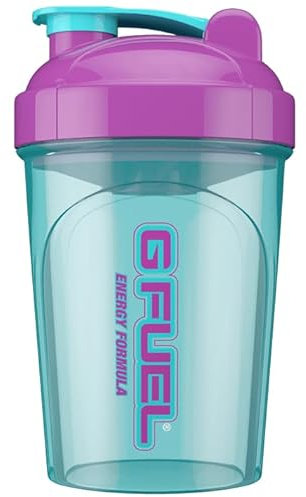 G Fuel Hornets Shaker Bottle, Drink Mixer for Pre Workout, Protein Shake, Smoothie Mix, Meal Replacement Shakes and Energy Powder, Blender Cup, Portable Safe, BPA Free Plastic - 16 oz