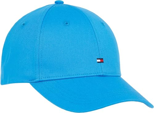 Tommy Hilfiger Herren Cap TH Flag Basecap, Blau (Shocking Blue), Einheitsgröße