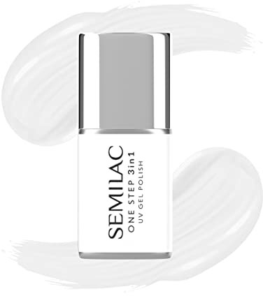 Semilac One Step 3in1 UV Nagellack S110 The White 7ml