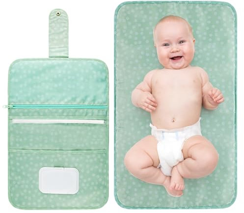 FePen Windeltasche, Wickelunterlage Unterwegs, Baby Windeltasche mit Wickelunterlage für Unterwegs, Lässig Baby Windeltasche mit Wickelunterlage für Unterwegs