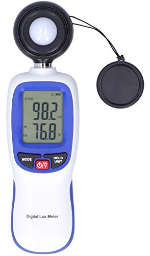 Bluetooth Digital Light Messer Hochgenauigkeit Luxmeter -Photometer Handheld für die Beleuchtungstemperaturmessung ABS -Material