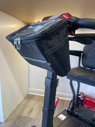 Mobility Scooter Small Front Storage Bag Waterproof Fits All Folding Models