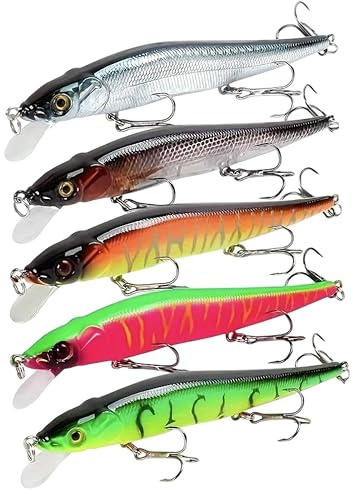 AMZfishing® Messeneuheit 2025 Bite Boss 115 Wobbler 11,5cm/14gr. | Wobbler Hecht | Wobbler Zander | Hecht Wobbler | Crankbait | Wobbler groß