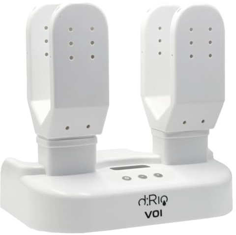 SEFIS dRio VOI 2 Elektrischer Schuhtrockner mit Ionisation | Trockner für Schuhe & Handschuhe, geruchsneutral, kompakt, effizient & einfach in der Anwendung Ozon