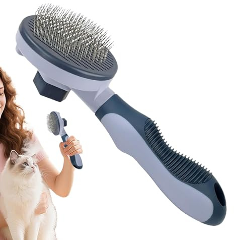 Brosse pour la Perte de Poils des Chiens - Peigne Massant Pour Pelage De