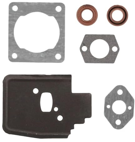 UTTASU 4140-007-1050 Kit de joints de reconstruction de moteur pour FS38/FS45/FS46/FS55/FC55/KM55/MM55/HL45, 4 joints + 2 joints d'huile, conception haute performance anti-fuites pour réparation de