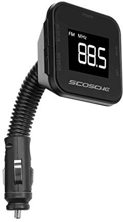 Scosche FMTD13-SP1 Digitaler FM-Transmitter mit Hintergrundbeleuchtung und Flex-Neck
