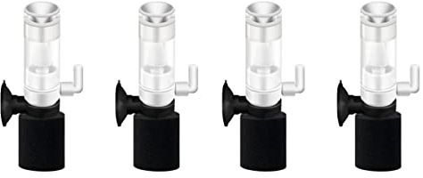POPETPOP 4stücke Mini Aquarium Filter Mit Luftpumpe Kompakte Wasserfilterung Für Kleine Fischbecken Einfache Installation Starke Filtration Verbessert Die Wasserqualität Und