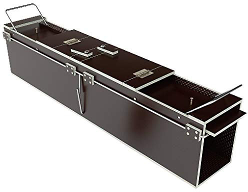 Martenbrown® Trampa para animales pequeños, 80 cm, también sirve como trampa para martas, trampa para martas, trampa viva I trampa de madera con cebo 25 g