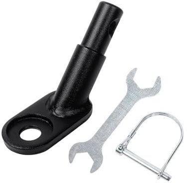 Fahrradanhänger Kupplung Fahrrad Anhängerkupplung Adapter Hundeanhänger für Fahrrad mit Sicherungsstift Fahrradanhänger Kinderanhänger Hundefahrradanhänger Zubehör