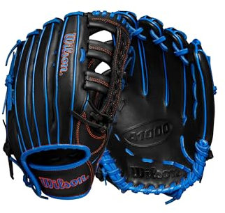 Wilson Herbst 2024 A1000® 1892 31,1 cm Outfield Baseball-Handschuh – Schwarz/Königsblau/Orange, für Linkshänder