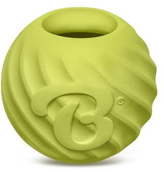 Benebone Dog Ball, Natural Rubber | Naturkautschuk, Extra springend, Zahnschonend, Ideal zum Apportieren, Gegen Langeweile, Spülmaschinenfest, Langlebig
