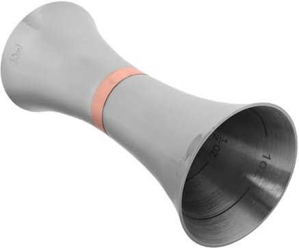 KICHOUSE Jigger Inossidabile Dual- per Misurazione Cocktail e Barman e Appassionati Drink