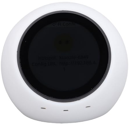Plyisty Smart Talking Roboter Begleiter Stimme Wach auf 1,28 Zoll Bildschirm für Deepseek AI Powered Robot Toy mit Bluetooth 5.0 WiFi Wetteruhr Video Musik -Wiedergabe