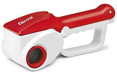 Girmi Gt0102 Grattugia Ricaricabile, 12 Watts, Plastico, Rosso