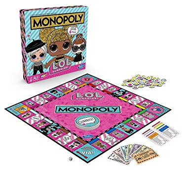 Hasbro Monopoly- Monopoly L.O.L, Multicolor, E7572103