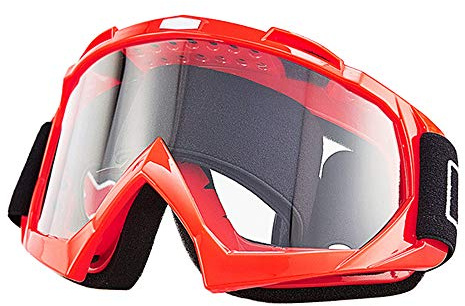 Mdurian Motorradbrille Skibrille Sonnenbrille Schutzbrille Helmbrillen Fliegerbrille Brillen staubdichte UV-Schutz transparent len