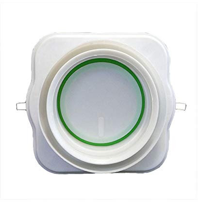 Zhongkaihua Tuyau rond anti-retour avec clapet anti-retour pour hotte de cuisine
