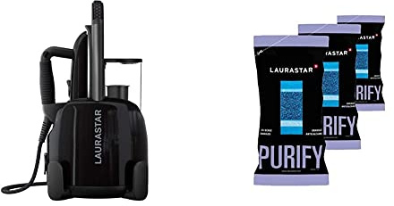 Laurastar Lift Plus Ultimate Black & Lot de 3 Filtres à Eau