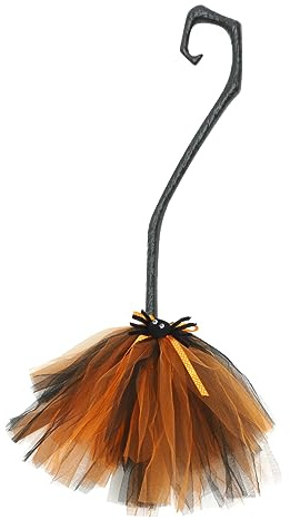 SAFIGLE Halloween Hexenbesen 36 Zoll Leicht Abnehmbar Cosplay Requisite Für Kinder Und Erwachsene Party Dekoration Hexenzubehör
