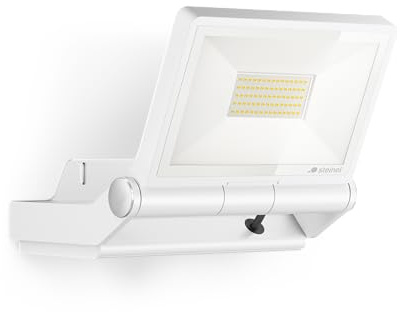 Steinel LED Strahler XLED PRO ONE Max Weiß, 6093 lm Flutlicht, Aluminium Fluter, Panel schwenkbar, vernetzbar
