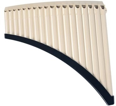 Professionelle Panflöte Panflöte, Nationales Musikinstrument Für Anfänger Für Erlernen Gebogene Pfeife Mit 18 Rohren In C-Tonart Für Professionelle Darbietung