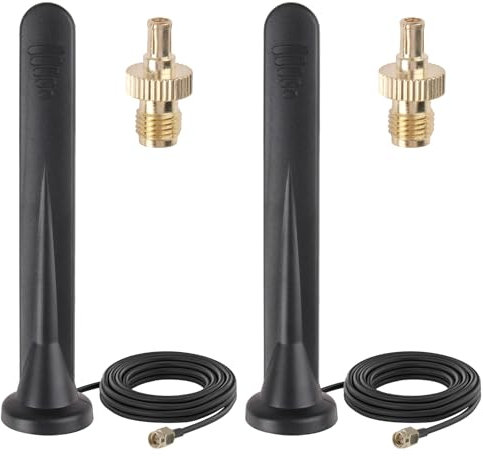 5G Antenna for Router,Outdoor WiFi LTE Antenna with Strong Magnetic Base,3m Cable 15DBi Omnidirectional with SMA TS9 Connector for Indoor Outdoor 3G/4G/5G/GSM/GPRS Router