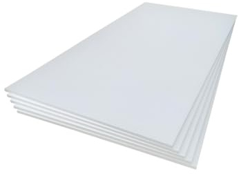 5x Styropor Dämmplatten 1,5cm 56x117cm | WLG035 EPS | Wärmedämmplatten für eine effiziente Wärmedämmung im Neubau & Sanierung