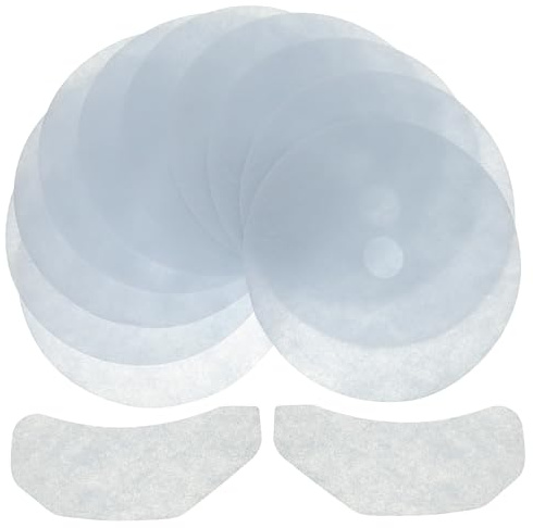 VALICLUD Bush Tumble Dryer Filter, Universal Cotton Lint Screen for Cloth Dryer, round Exhaust Filter Pad with Easy Replace Design for Home Use | Lint Removal Exhaust Pad, Easy Installation, for Cloth Dryer and Dryer Machine Home Use