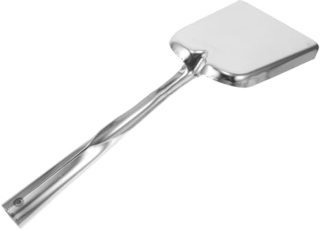 LABRIMP Pelle à Cendres Acier Inoxydable Robuste pour Foyer et Barbecue Pelle Charbon Polyvalente pour Nettoyage Domestique et Agricole Facile à Nettoyer Résistante