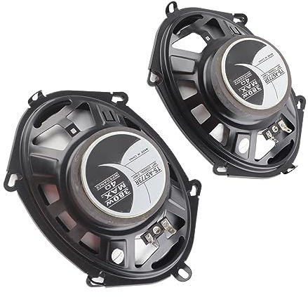 Denash Haut-Parleur Auto-Enceinte Haute sensibilité 380W Coaxial 5x7 en Haut-parleurs pour Les Systèmes de Sons Automobiles