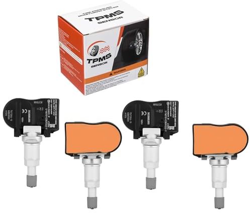 GEARHERO 4 Stück Reifendrucksensor Reifendruckkontrollsystem TPMS Sensor RDKS 433 MHz Kompatibel mit BMW 1er 2er 3er 4er X1 X2 X5 X6 F20 F21 F22 F23 F87 F45 F30 F31# 36106856209