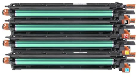 UHSTJW 4pcs Image Drum Unit Developer Unit With Developer Compatible With C256 C266 C226 Ineo+ 226 256 266 Drum Developer