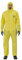 Ansell AlphaTec 2300 Model 132, Disposable Overall Suit, Chemical Protection Type 3/4/5, Waterproof Overall, Work Utility & Safety Dungarees & Coverall, Durable Work Apparel, 1 Yellow Unit, Size 3XL